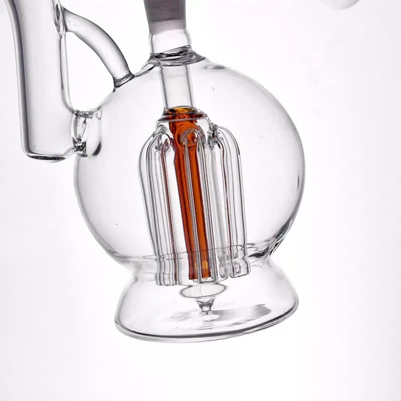 Recycler glass bong 14mm female joint